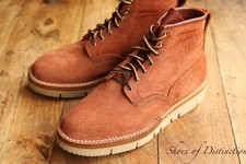 Viberg tan brown suede derby - tan,
