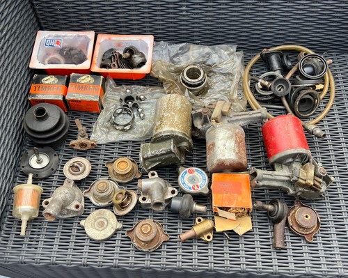 Vintage car parts joblot - parts,