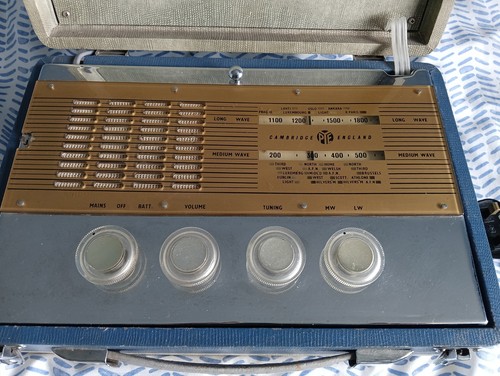 Vintage pye valve - vintage, radio