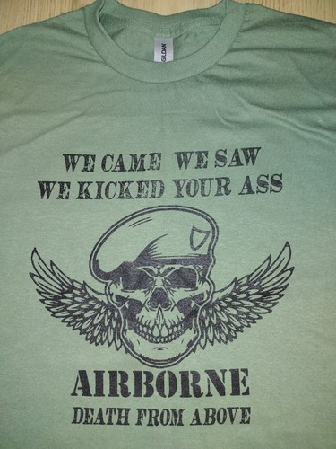 Kicked your ass airborne - we,