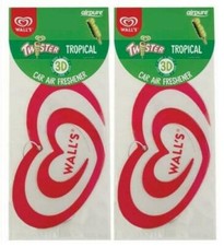 2 x Wall's LOVE HEART Ice