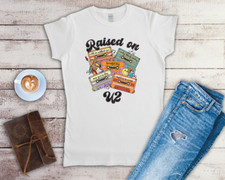 U2 Raised On U2 Ladies Fitted