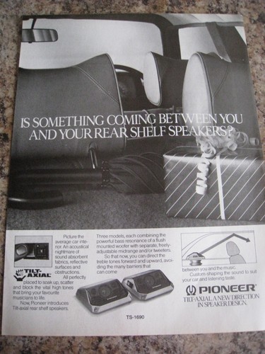Pioneer rear shelf - rear,