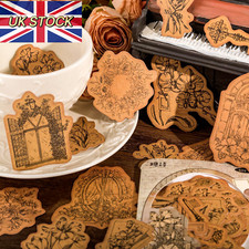 40 Vintage Kraft Paper Sticker