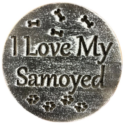 Samoyed dog mold for plaster