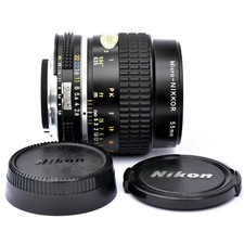 Nikon Micro Nikkor 55mm f2.8 AIS Macro Super Sharp Lens Mint- Tested see imgs