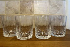 Vtg set edinburgh - 4, crystal