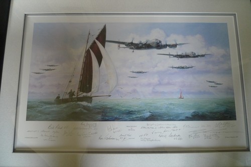 Dambusters signed les - dambusters,