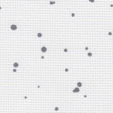 White & Grey Splash 14 Count