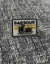Barbour International Motorcycle Pin Badge