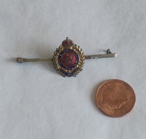 Vintage royal engineers enamel - royal,