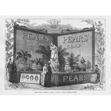 PEARS SOAP Display at the