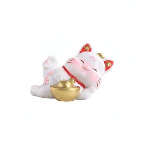 Fortunate feline statue cute - feline,