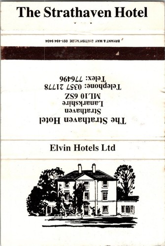 The strathaven hotel - strathaven,