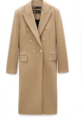 Zara manteco women camel - zara, women's