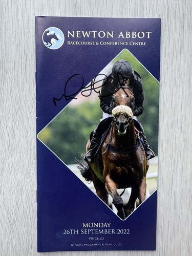 Mick fitzgerald signed - fitzgerald,