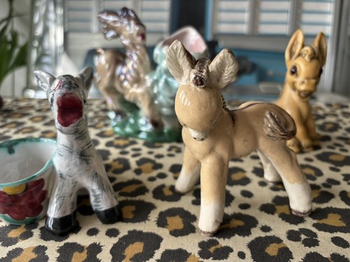 Donkey ornament job - ornament,