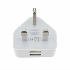UK Mains 3 Pin Plug Adapter
