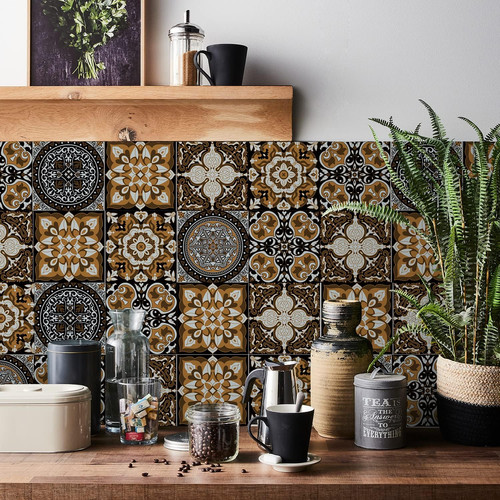 Tile stickers vintage moroccan - tile,
