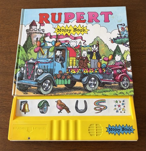 Rupert bear hardback noisy - bear,