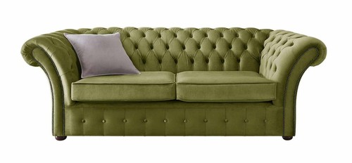 Seater luxury velvet green - 3,