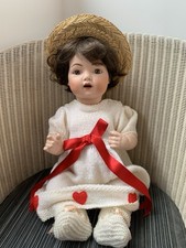 Vintage K AND R Baby Doll 20”SIMON HALBIG-121-SAM 1983-62 Knitted Clothes