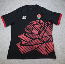 England Rugby Shirt 2XL Black