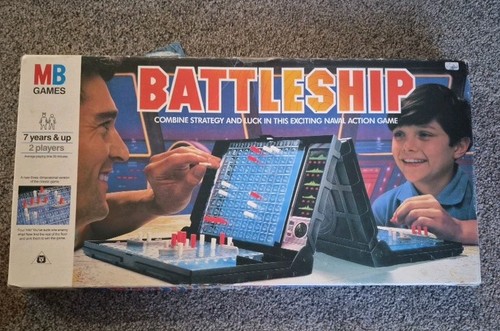 Battleships game 1989 - game, complete