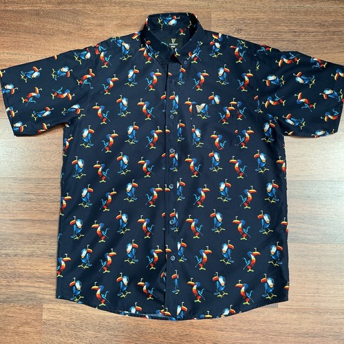 Guinness hawaiian toucan print - guinness,