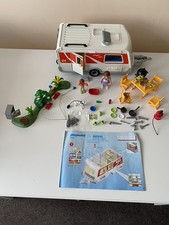 playmobil no 5434 summer fun caravan with camping set. boxed.