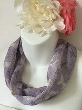 Short lilac butterfly - lilac, chiffon