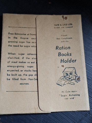 Tate lyle ration - tate, book