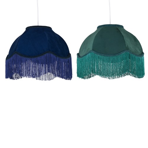 Vintage design velvet fringed - design,