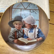 Reco. Sandra Kuck. Collectors Plate. Little Tutor
