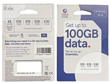 Tesco Mobile Pay as you go SIM
