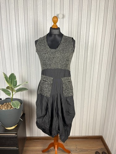 Sarah santos gray knit wool - santos,