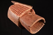 19054 African Large Mumuye Helmet Mask / Helmet Mask Nigeria