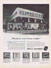 1946 DECCA RECORDS "OKLAHOMA"