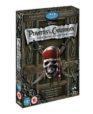 Pirates of the Caribbean 1-4 Box Set [Blu-ray] - DVD  ZUVG The Cheap Fast Free