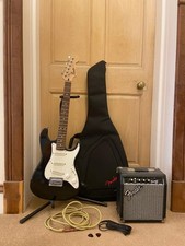 Black & White Squier by Fender