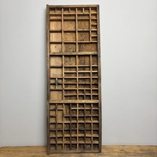 Vintage Wooden Printers Tray -