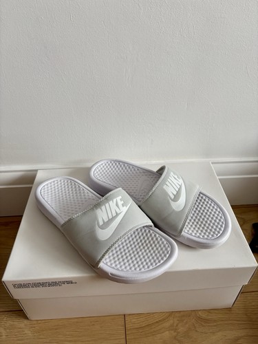Nike slider sandals white - nike,