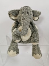 Retired Jellycat Tum Tum Elephant Grey Soft Plush Toy Stuffed Animal 10" Inch