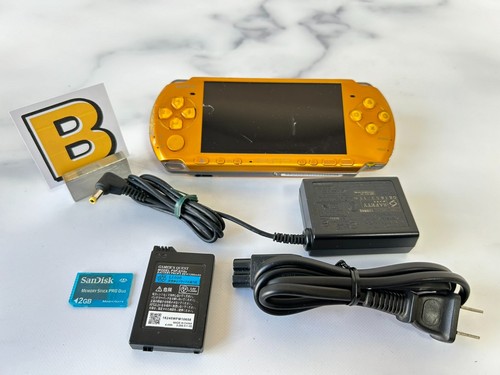 Sony psp 3000 bright yellow - sony,