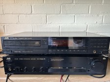 JVC AX-220BK Stereo Integrated Amplifier Hi-Fi + JVC XL-V450 CD Seperate Japan