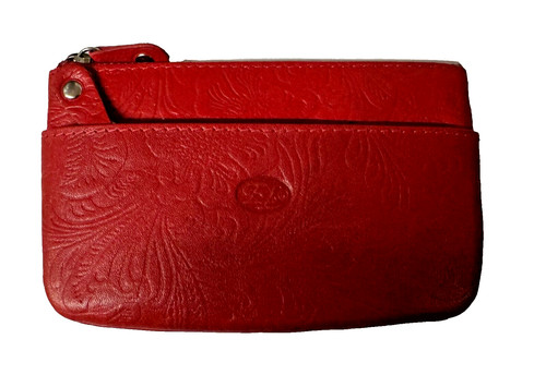 Real leather key coin holder - leather,