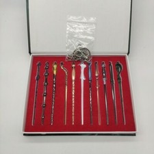 11Pc Harry Potter Hermione Dumbledore Sirius Voldemort Fleur Magic Wand Kid Gift