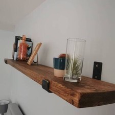 Rustic Wood Shelf Urban