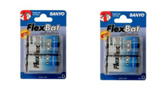 4 X SANYO Flex Bat