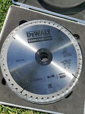 3×dewalt Saw Blades (construction dt 1159 )(250mm×48 teeth)